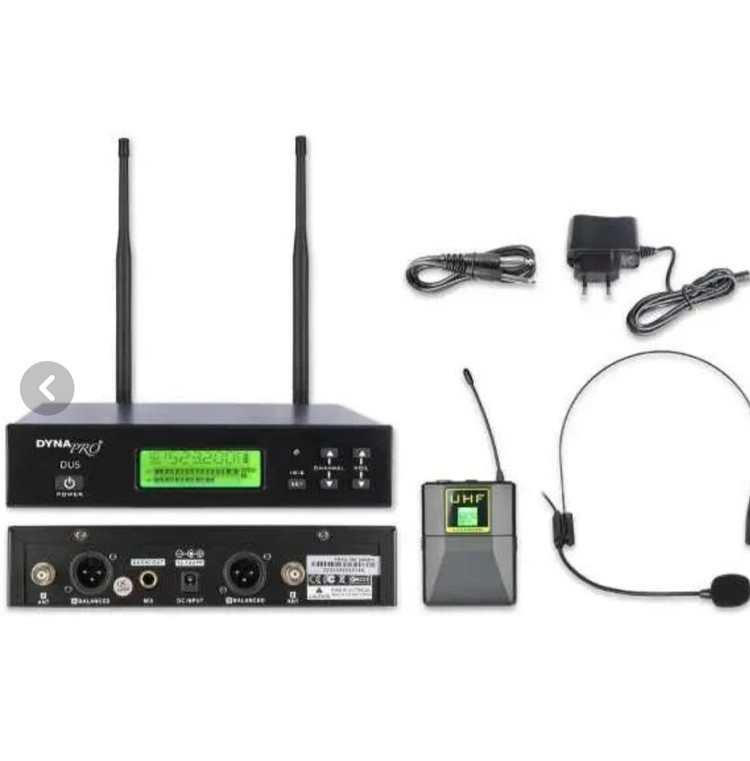 میکروفن بیسیم تک کانال یقه ای دایناپرو u5
